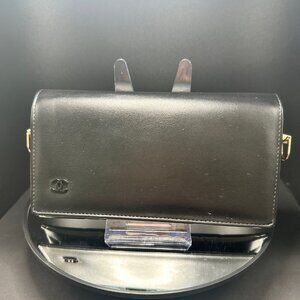 CHANEL Leather Sunglasses Case - EUC